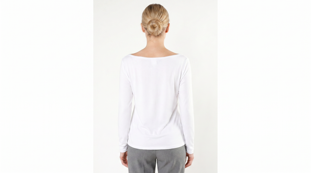 Polera de Algodón con Encaje: Suavidad con Estilo
