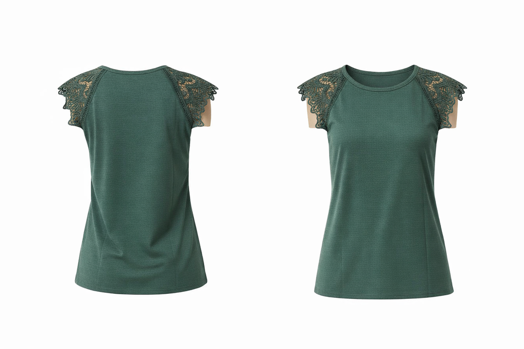 Blusa de Algodon Verde MIlitar