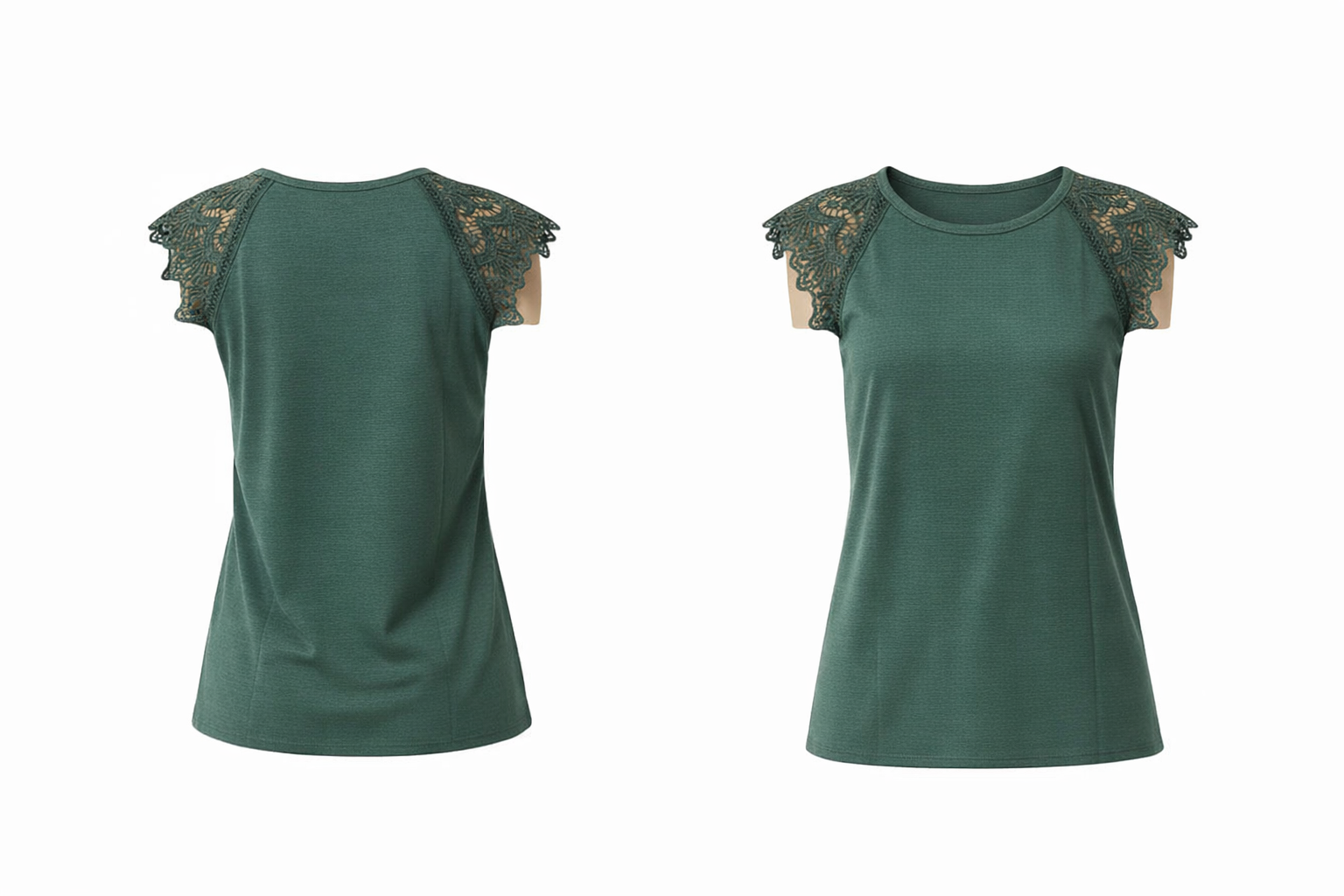 Blusa de Algodon Verde MIlitar