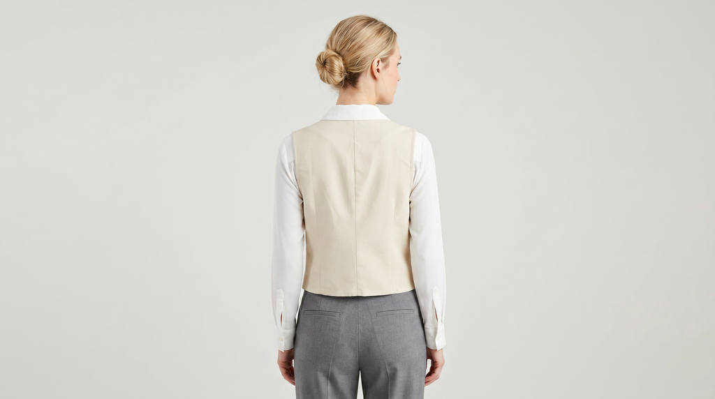 Chaleco beige