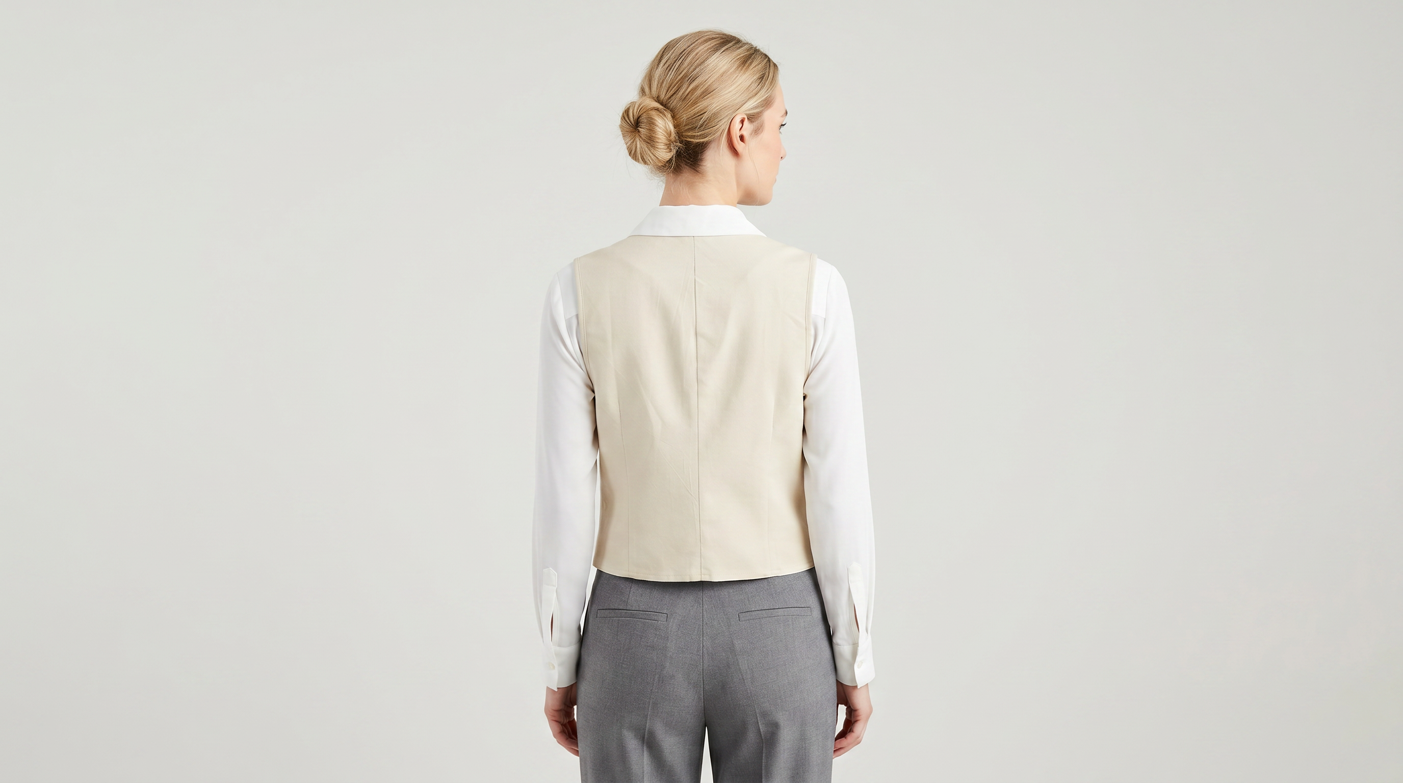 Chaleco beige