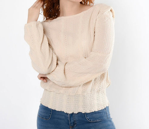 Blusa Beige Fresca: Elegancia que Combina con Todo