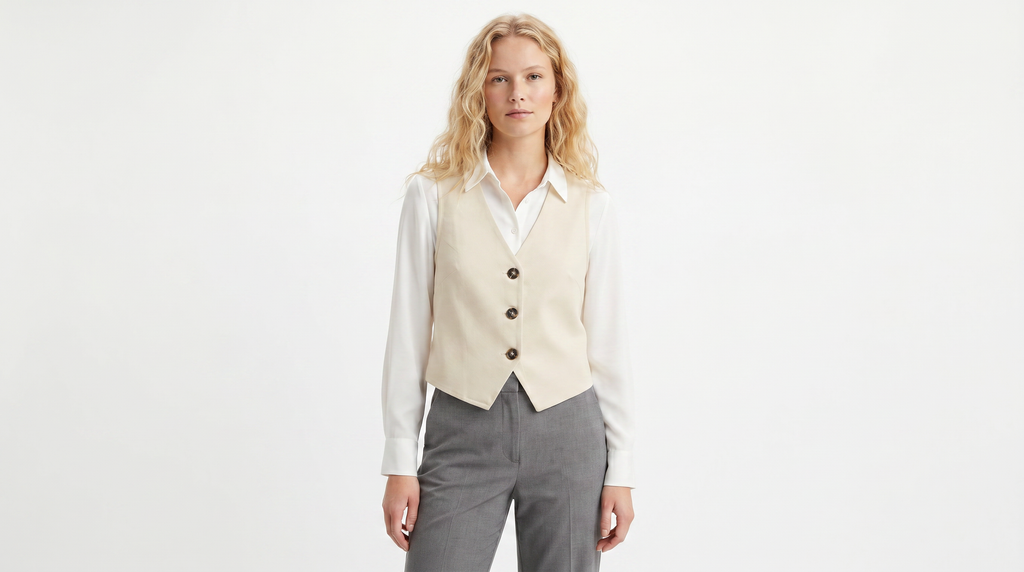 Chaleco beige