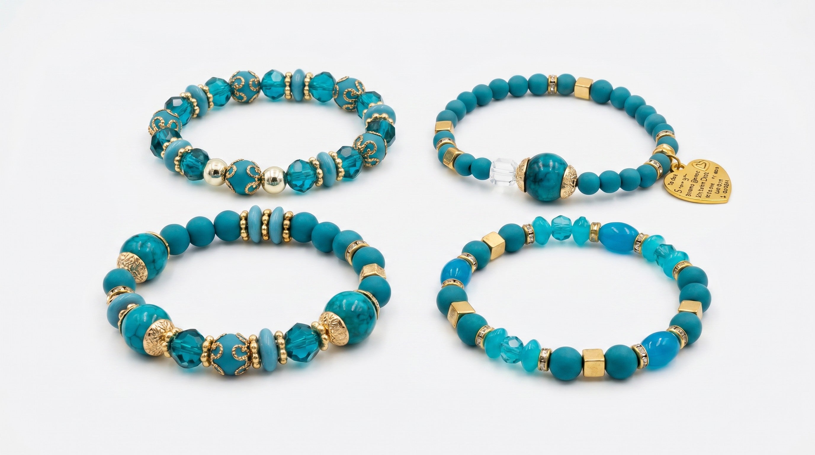 Pulsera Turquesa Amor & Estilo – Frescura, Encanto y Feminidad