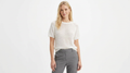 Sweater Blanco claro manga corta
