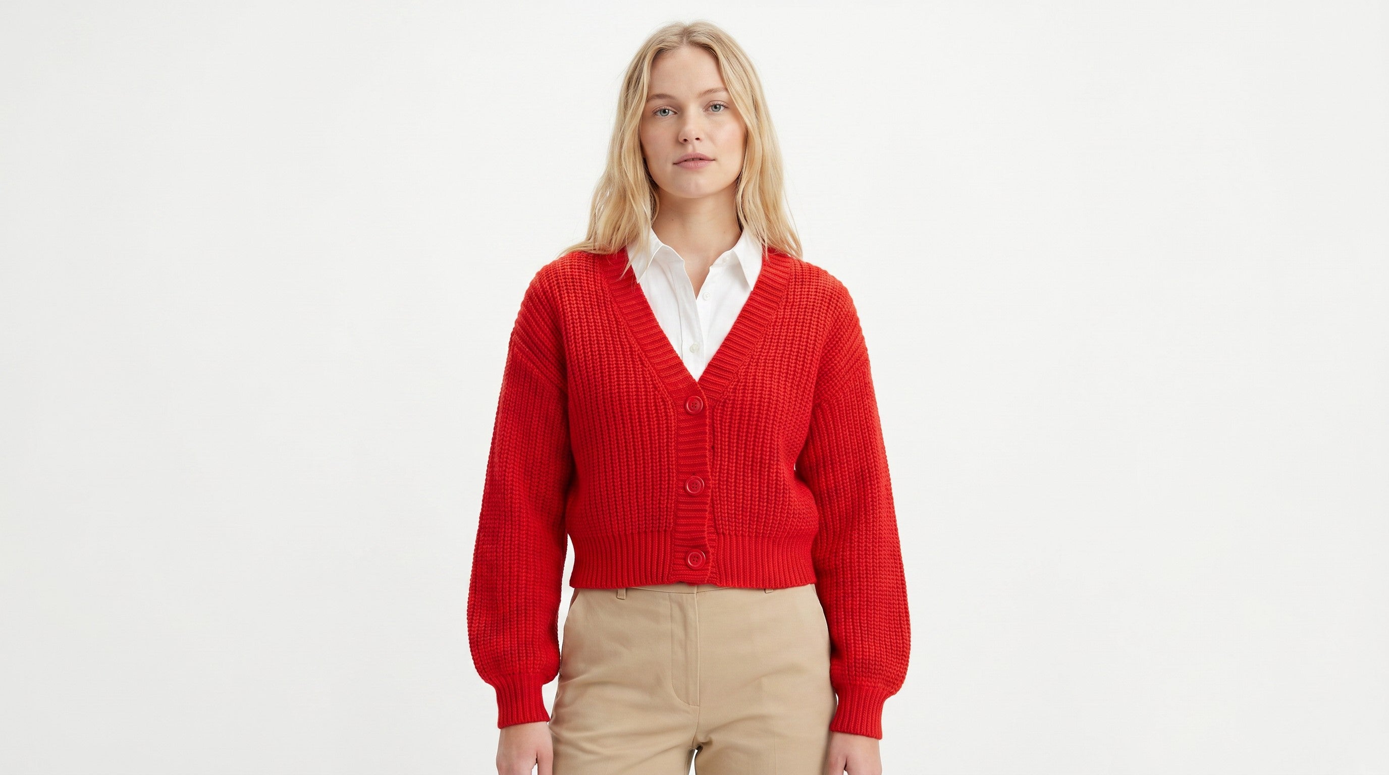Cárdigan Tejido  Botones Mangas Anchas | 11 Colores