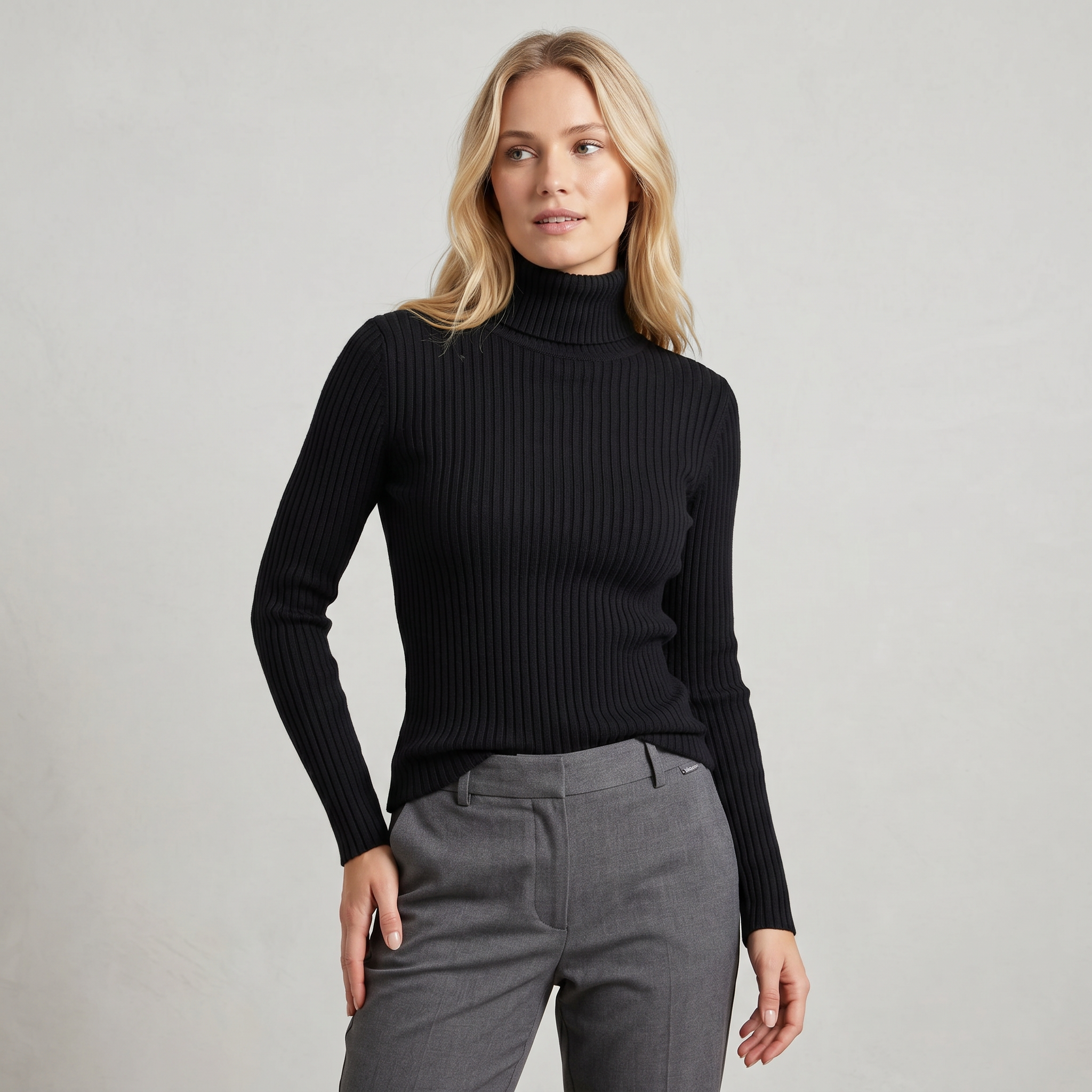 SWEATER CUELLO ALTO OTOÑO