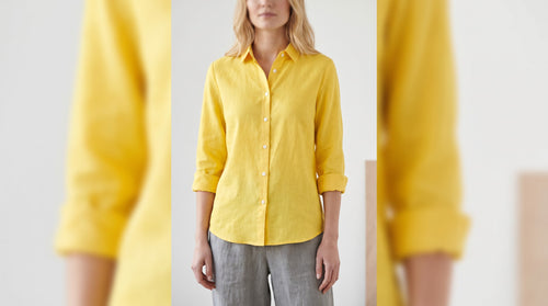 Blusa Amarilla Mujer – Elegante y Versátil