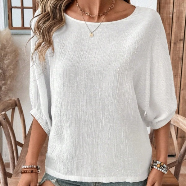 Blusa holgada Blanca