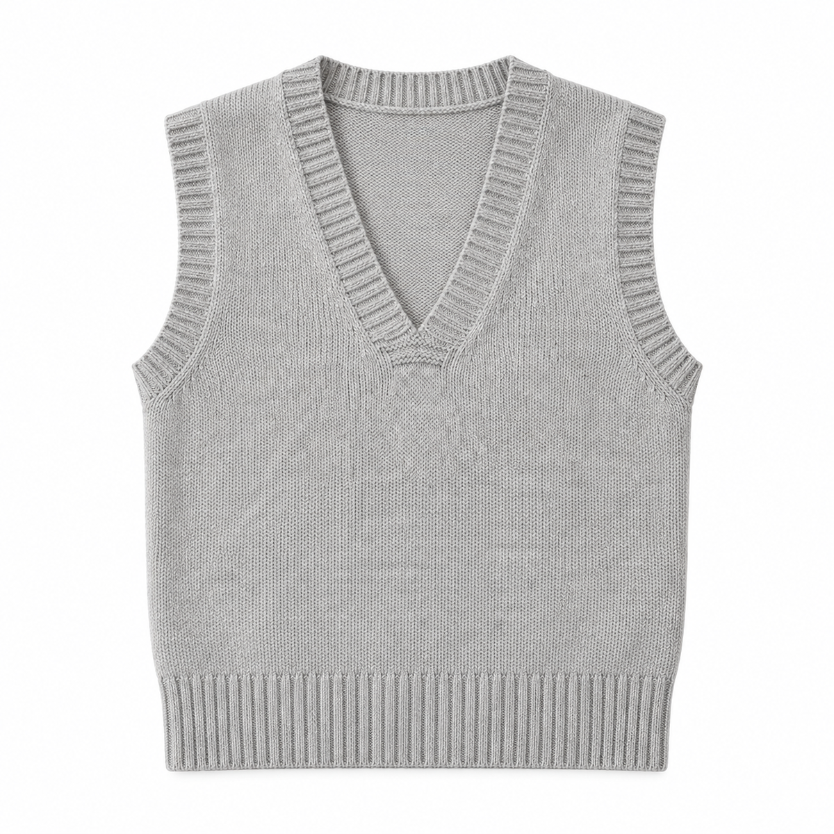 Chaleco sin mangas Gris — producto completo