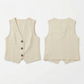 Chaleco beige