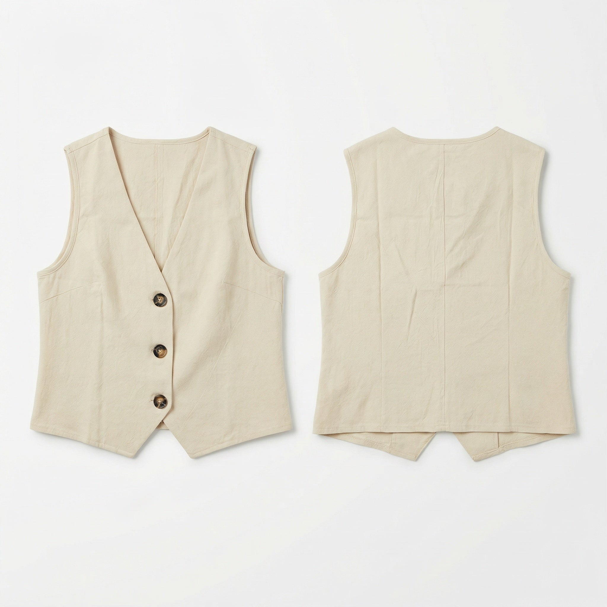 Chaleco beige