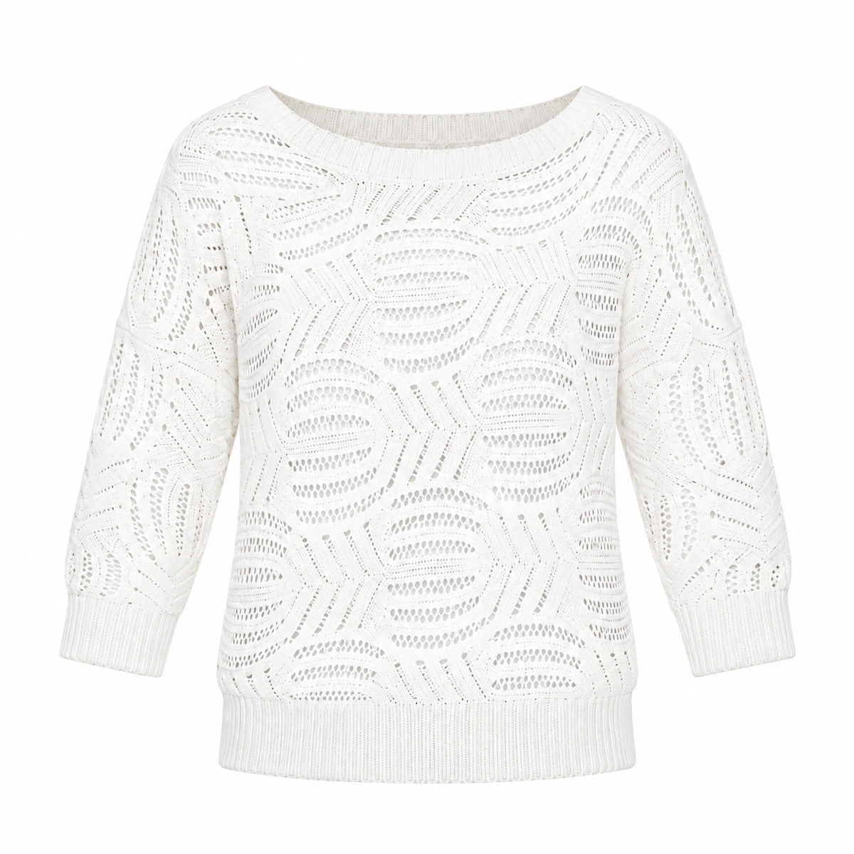 Sweater blanco calado, vista product