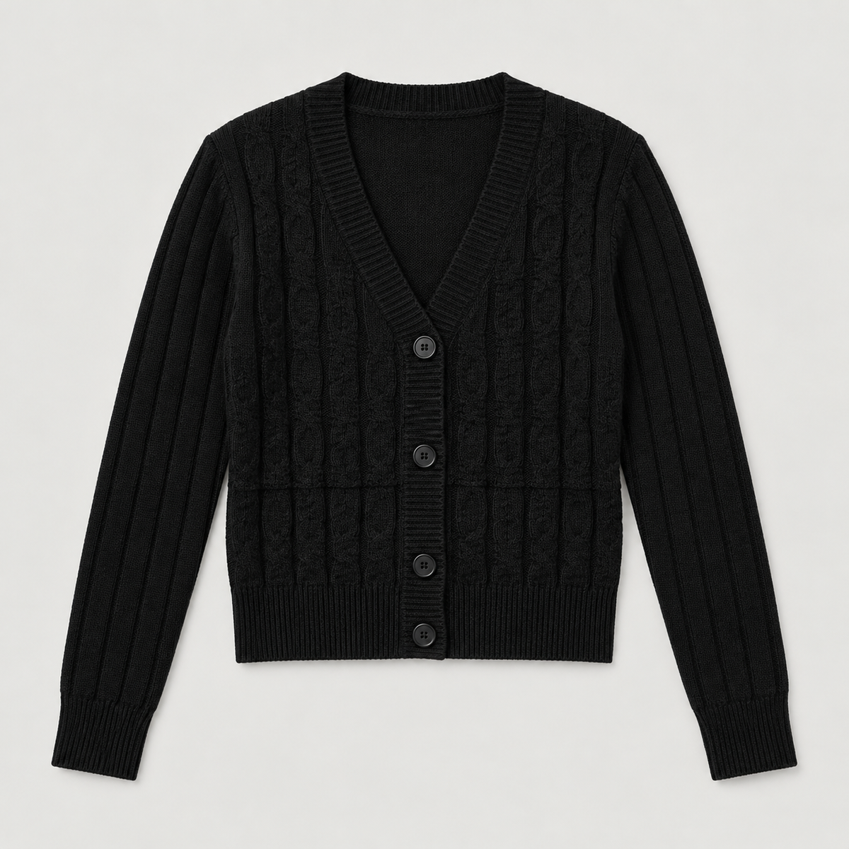 Cárdigan Negro — producto solo