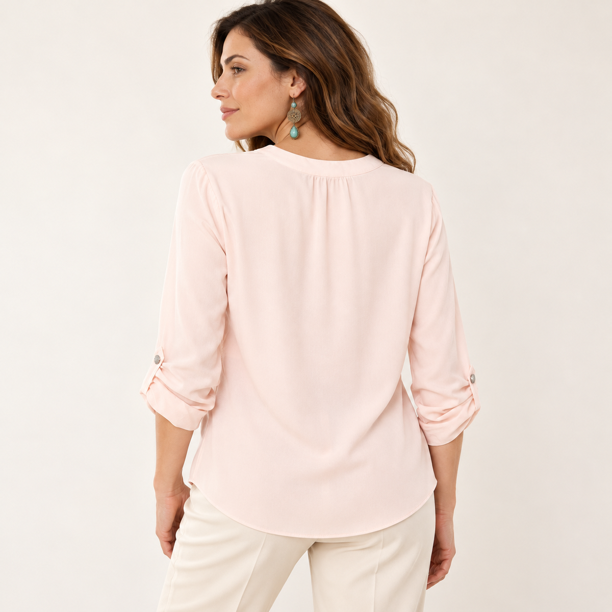 Blusa palo rosa — espalda