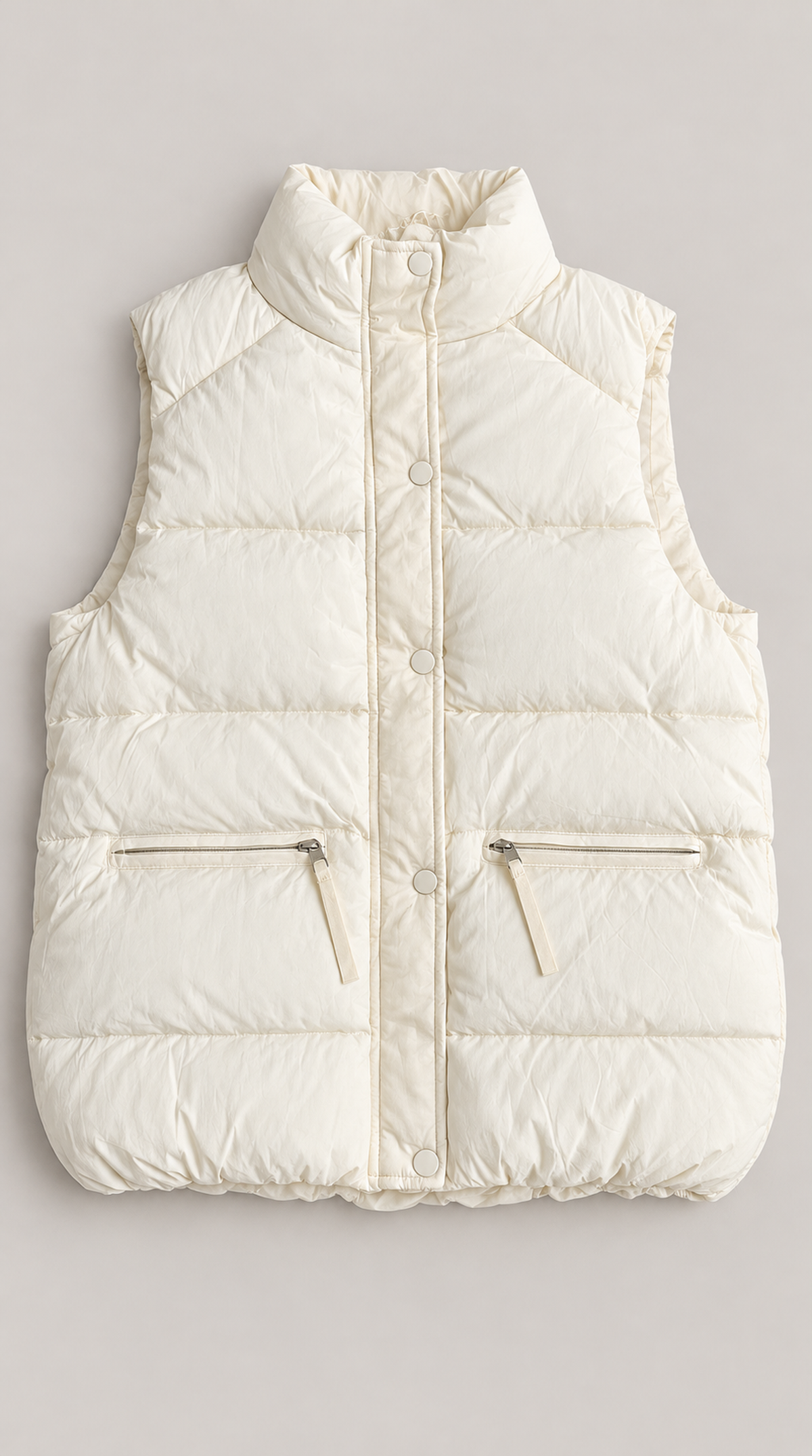 Parka clara sin mangas — producto solo