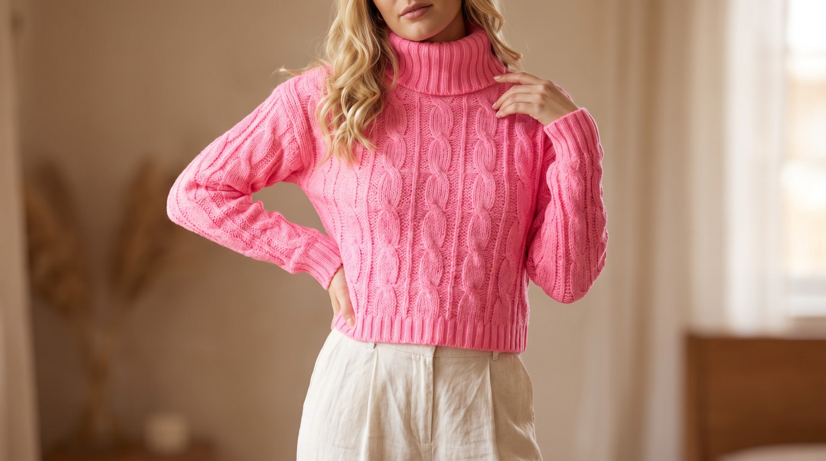Sweater Cuello de Tortuga Ancho — Abrigo con carácter