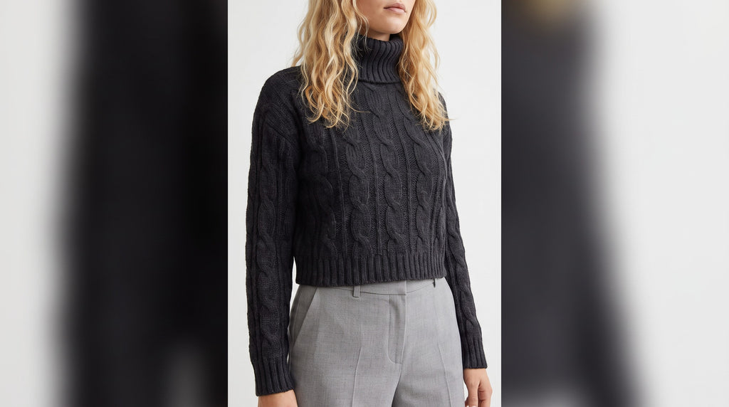 Sweater Cuello de Tortuga Ancho — Abrigo con carácter