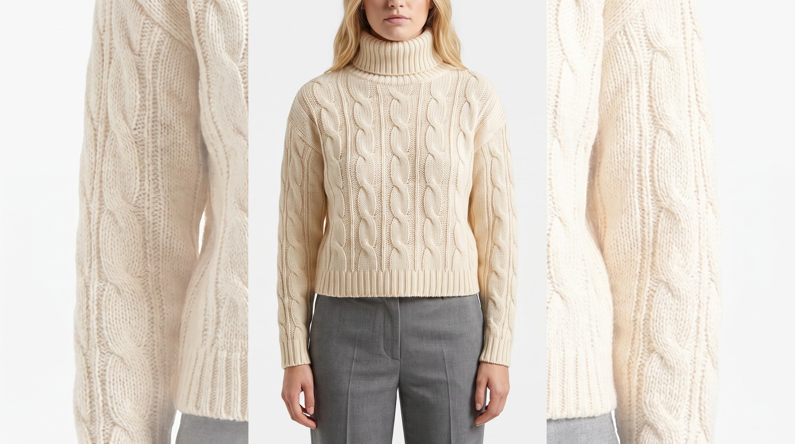 Sweater Cuello de Tortuga Ancho — Abrigo con carácter